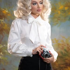 Katakomb, Angela Blouse in White.