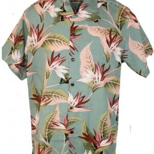 Karmakula, Cartagena Green Hawaiien Shirt.