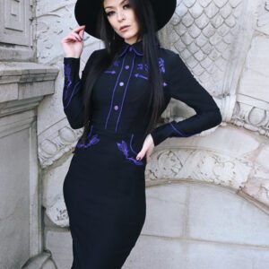 Katakomb, June Dress in Purple.