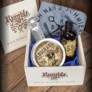 Rumble 59, Schmiere Giftset Shave.
