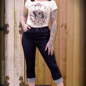 Rumble 59, Denim Capri Second Skin.