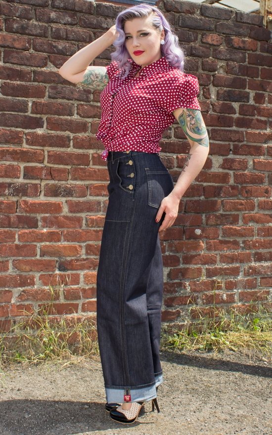 Rumble 59, Marlene Denim. - Afbeelding 6