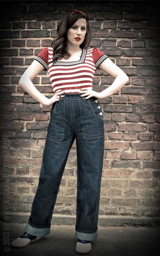 Rumble 59, Marlene Denim. - Afbeelding 5