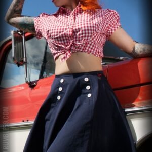 Rumble 59, Petticoat Skirt Ahoy Sailor in medium.